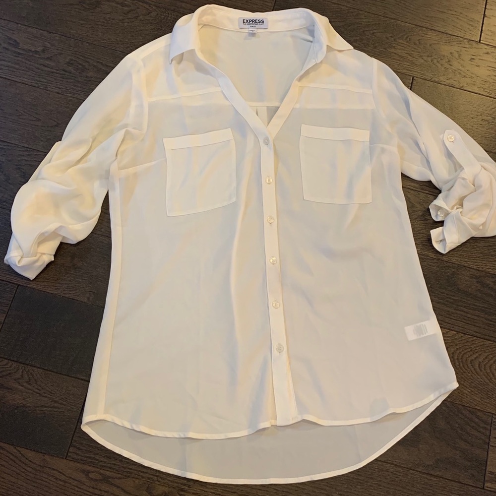 Express white shirt